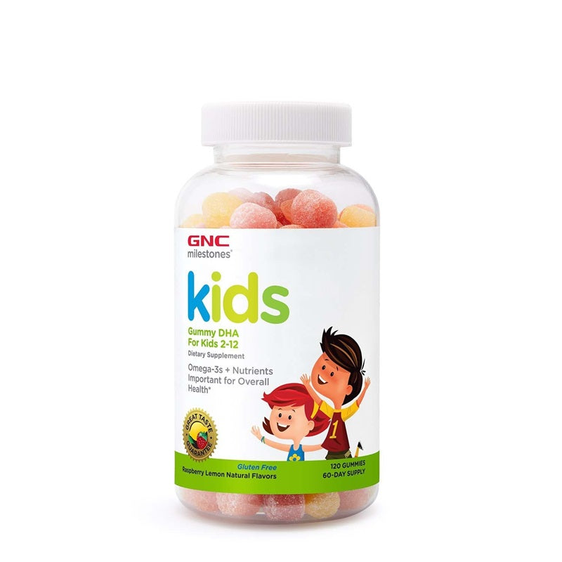 Kids dha zmeura&lamaie 120jeleuri - Gnc
