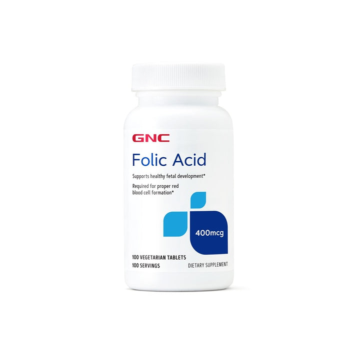 Acid folic 400mcg 100cpr - Gnc