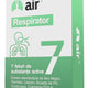 Air7 respirator 30cpr - Green Splid