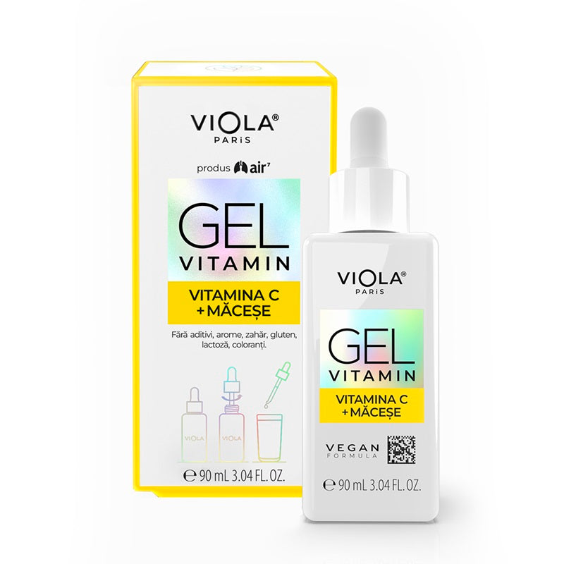 Gel cu vitamina C si macese, 90 ml-GREE.00009