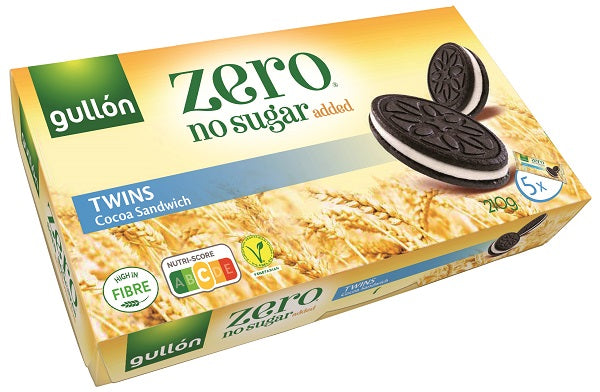 Biscuiti cu cacao si crema (fara zahar), 210 g-GULL.00021