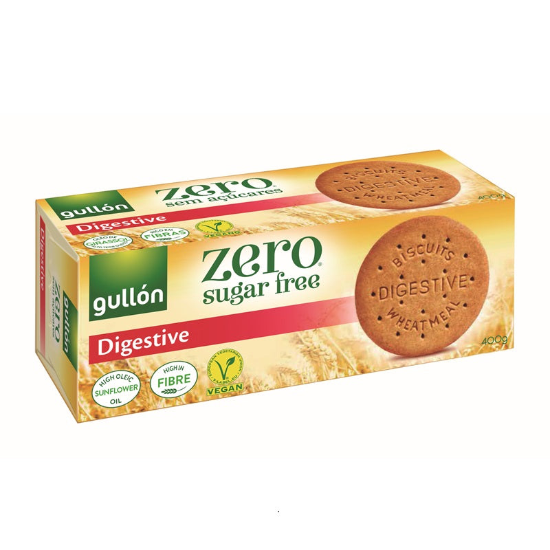 Biscuiti digestivi fara zahar 400gr - Gullon