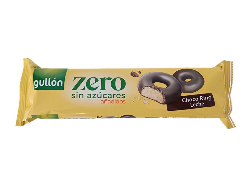Biscuiti inele glazura ciocolata cu lapte 128gr - Gullon