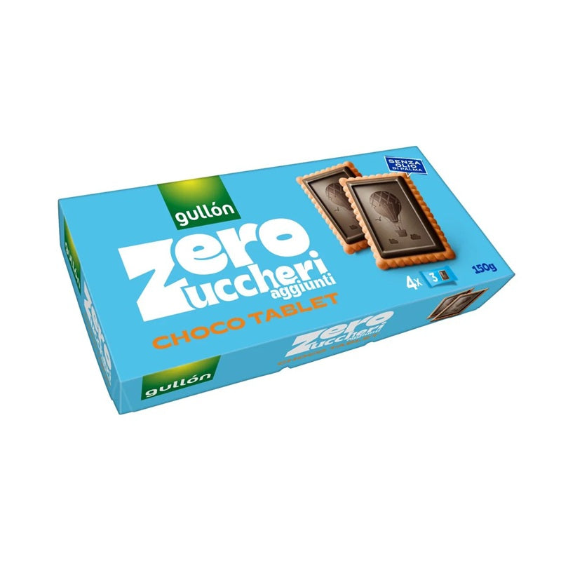 Biscuiti glazura ciocolata neagra 37,5gr*4buc/cutie - Gullon