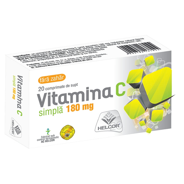 Vitamina C 180 mg, 20 comprimate-HELC.00080