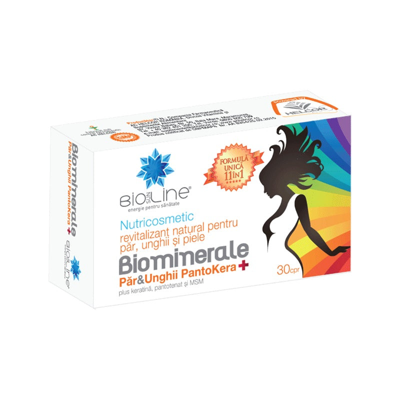 Biominerale par&unghii pantokera+ 30cpr - Helcor