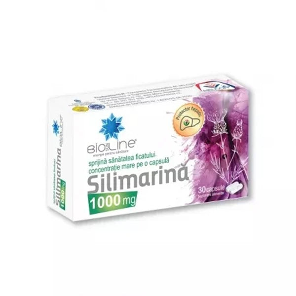 Silimarina 1000mg 30cps - Helcor