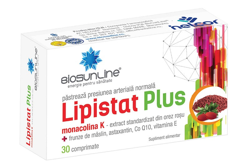 Lipistat plus 30cpr - Helcor