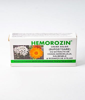 Hemorozin supozitoare 1,5gr*10 (bls) - Elzin Plant