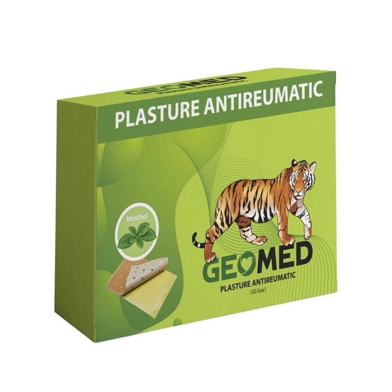Geomed plasture antireumatic mentol 18*12cm - Henan Kangdi -Iq