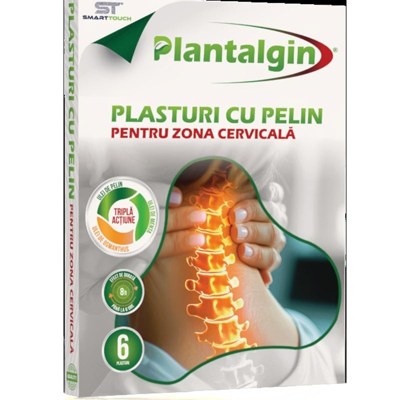 Plasturi cu pelin pentru zona cervicala plantalgin 6buc/cutie - Henan Kangdi -Dbz