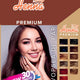 Henna premium castaniu 60gr - Henna Sonia