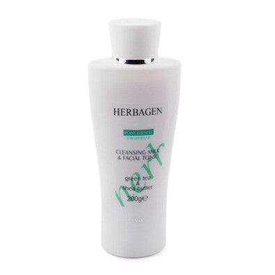 Lapte demachiant si tonic fata 200ml - Herbagen