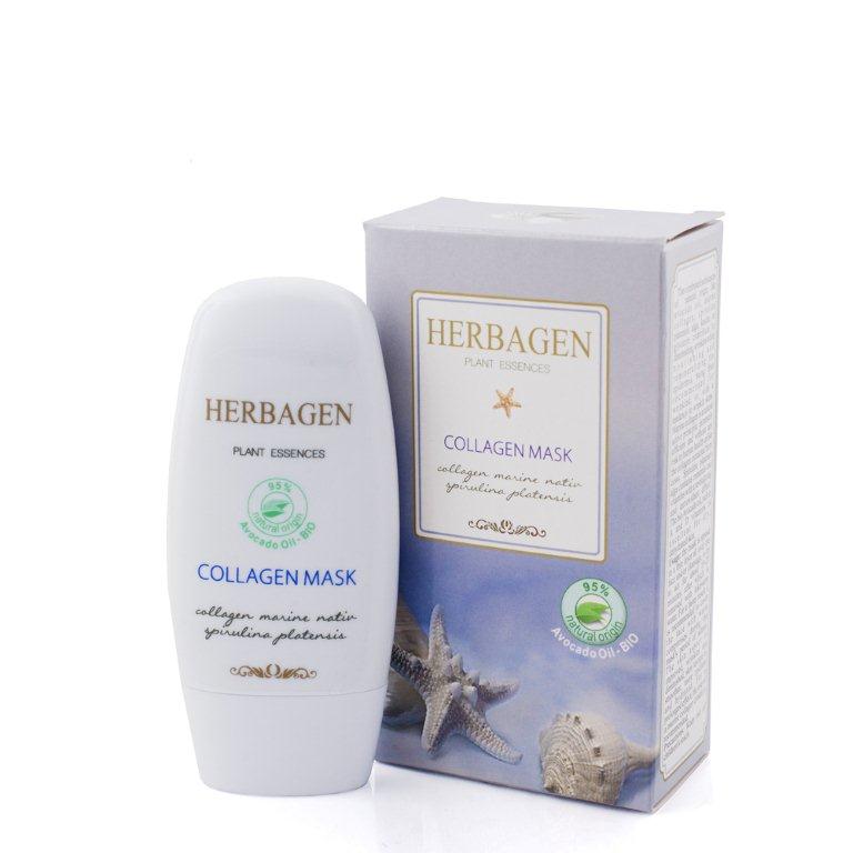 Masca colagen+spirulina (bio) 50ml - Herbagen