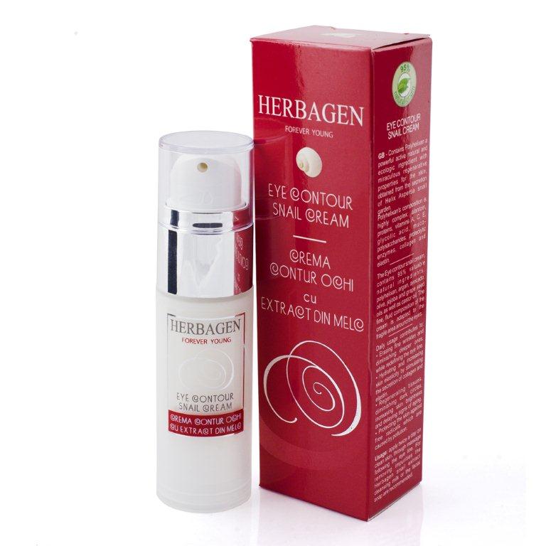 Crema Contur Ochi cu Extract din Melc, 30 ml-HERB.00188