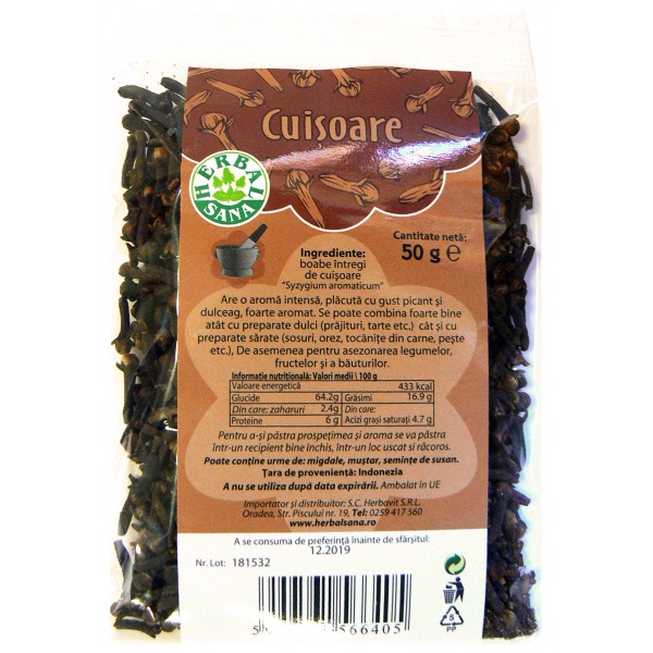 Cuisoare, 50 g-HERB.00248