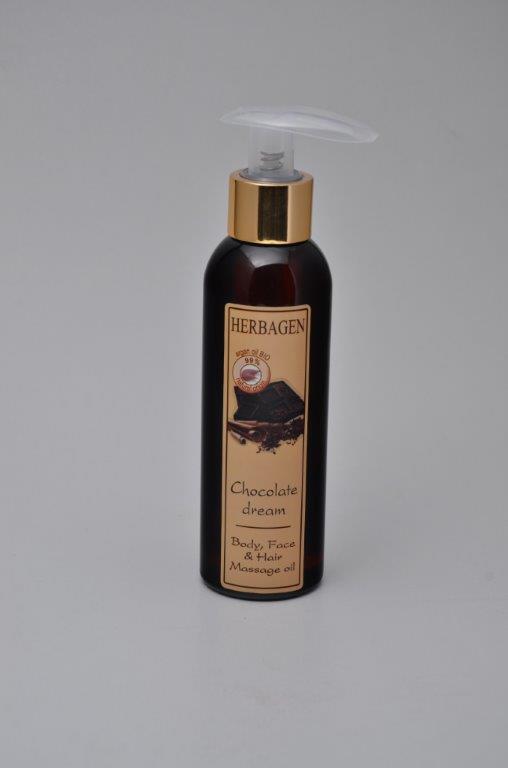 Ulei masaj chocolate dream 150ml - Herbagen