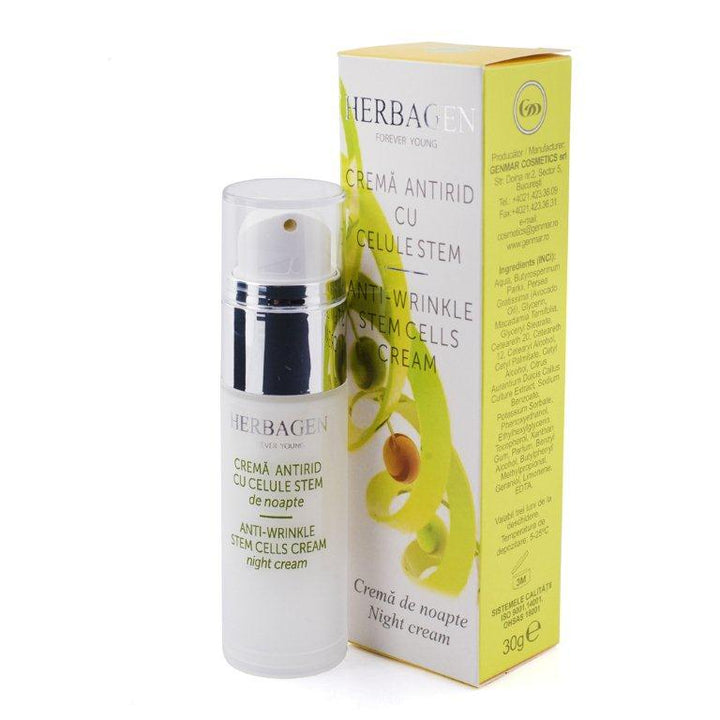 Crema Antirid de Noapte cu Celule Stem, 30 g-HERB.00300