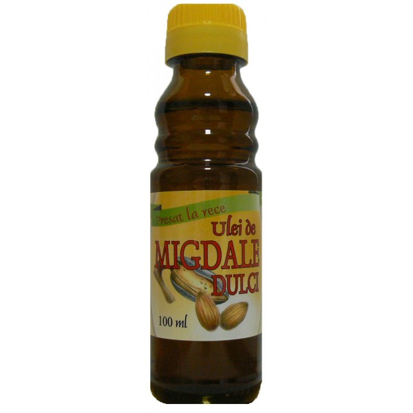 Ulei de Migdale Presat la Rece, 100 ml (Uz Intern)-HERB.00322