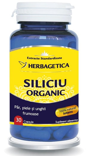 Siliciu organic 30cps - Herbagetica
