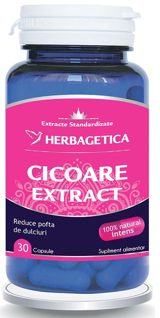 Cicoare extract 30cps - Herbagetica