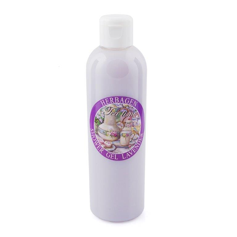 Gel de Dus „Lavanda Tea Time”, 250 ml-HERB.00466