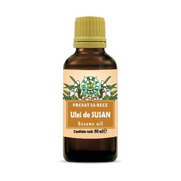 Ulei susan presat la rece 50ml (uz intern) - Herbavit