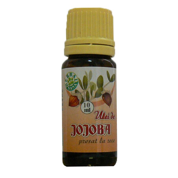 Ulei de Jojoba Presat la Rece, 10 ml (Uz Extern)-HERB.00519