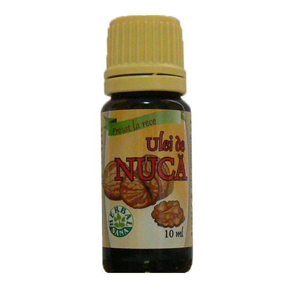 Ulei nuca presat la rece 10ml (uz intern) - Herbavit