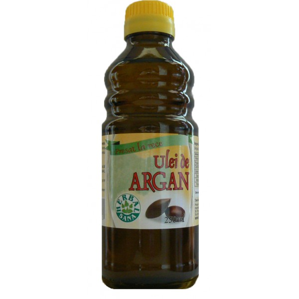 Ulei de Argan Presat la Rece, 250 ml (Uz Intern)-HERB.00537