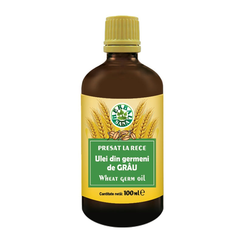 Ulei germeni grau presat la rece 100ml (uz intern) - Herbavit