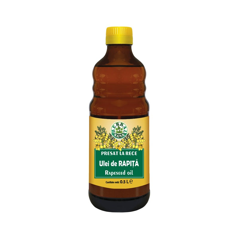 Ulei rapita presat la rece 500ml (uz intern) - Herbavit