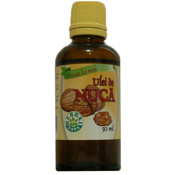 Ulei nuca presat la rece 50ml (uz intern) - Herbavit