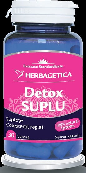 Detox Suplu, 30 cps-HERB.00608