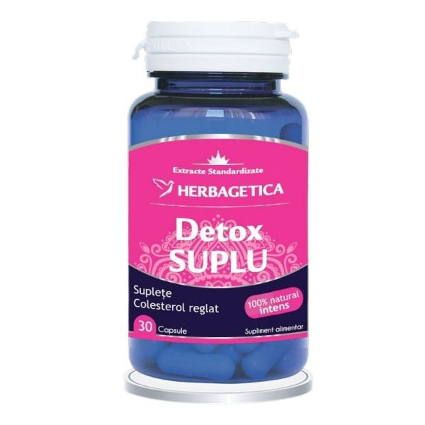 Detox suplu 30cps - Herbagetica