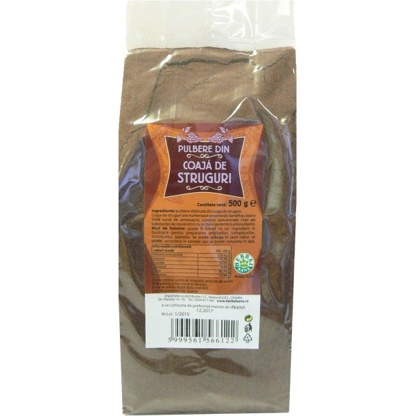 Pulbere Coaja de Struguri, 500 g-HERB.00620