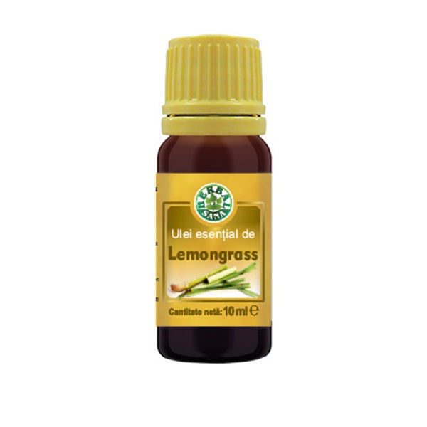 Ulei esential de lemongrass 10ml (uz extern) - Herbavit