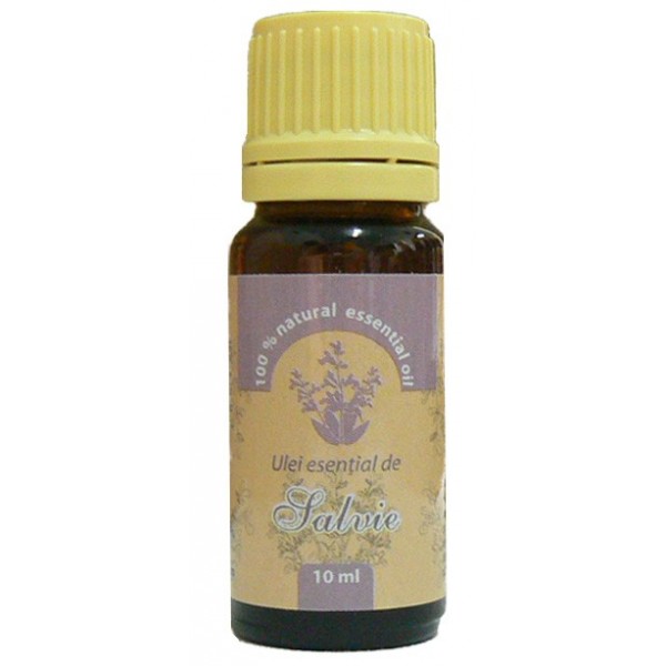 Ulei Esential de Salvie, 10 ml (Uz Extern)-HERB.00653