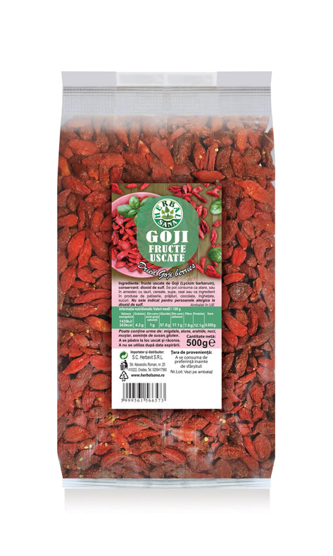 Goji fructe 500gr - Herbavit