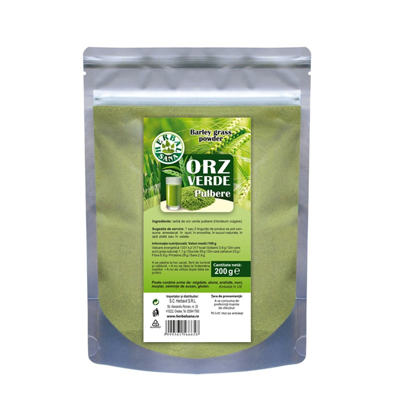 Orz verde pulbere 200gr - Herbavit