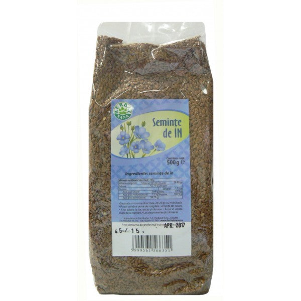 Seminte de In, 500 g-HERB.00724