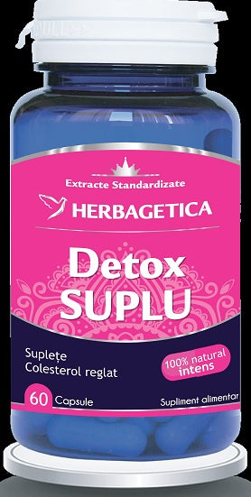Detox suplu 60cps - Herbagetica