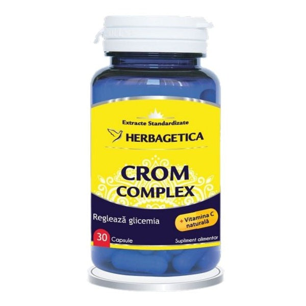 Crom complex organic 30cps - Herbagetica