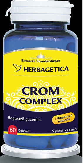 Crom complex organic 60cps - Herbagetica