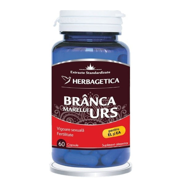 Branca marelui urs 60cps - Herbagetica