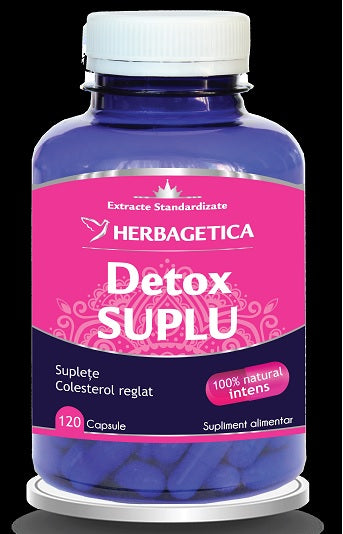 Detox Suplu, 120 cps-HERB.00839