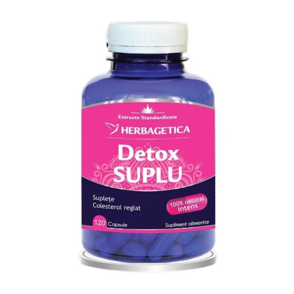 Detox suplu 120cps - Herbagetica