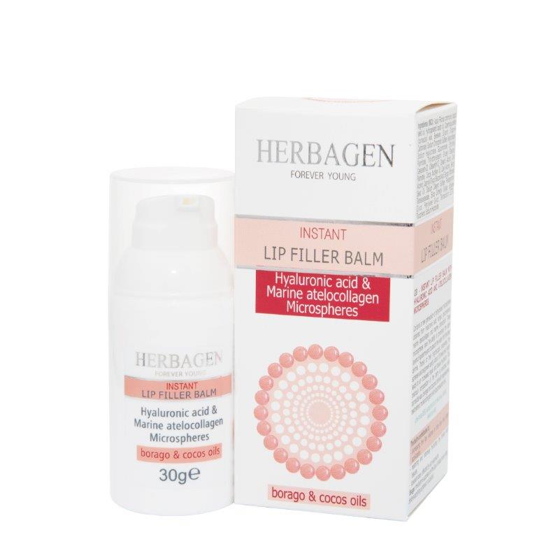 Balsam de Buze Filler cu Acid Hialuronic & Colagen, 30 g-HERB.00878