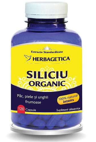 Siliciu Organic, 120 cps-HERB.00931