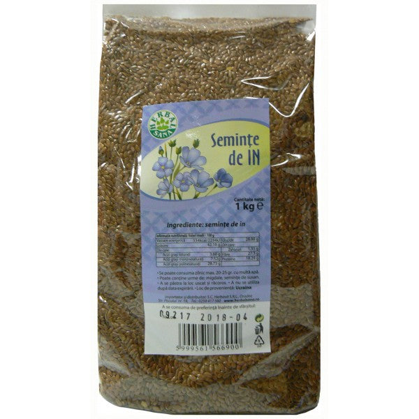 Seminte de In, 1 kg-HERB.00957